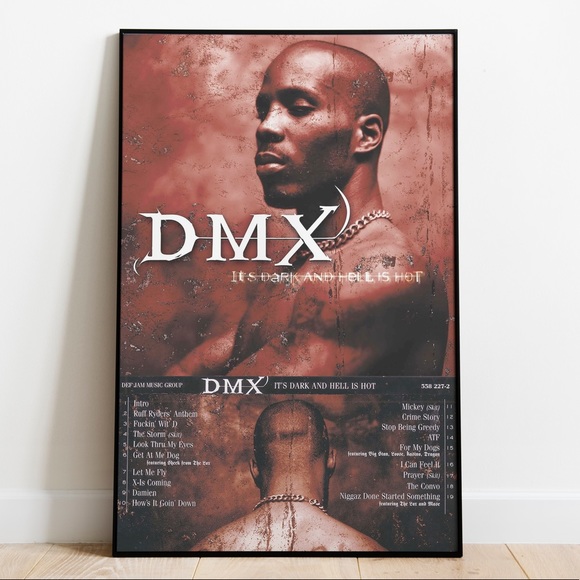 DMX - It’s Dark and Hell is Hot Poster - Picture 1 of 1